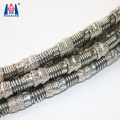 High  Cutting Efficiency Diamond Electroplated Vacuum Brazed Wire Saw
